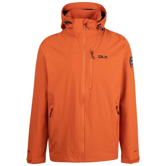 Trespass Mens Montgomery DLX Waterproof Jacket / Burnt Orange